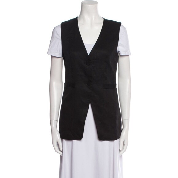 Christian Lacroix Formal Suit Vest Women’s Size Small Black - Picture 1 of 7
